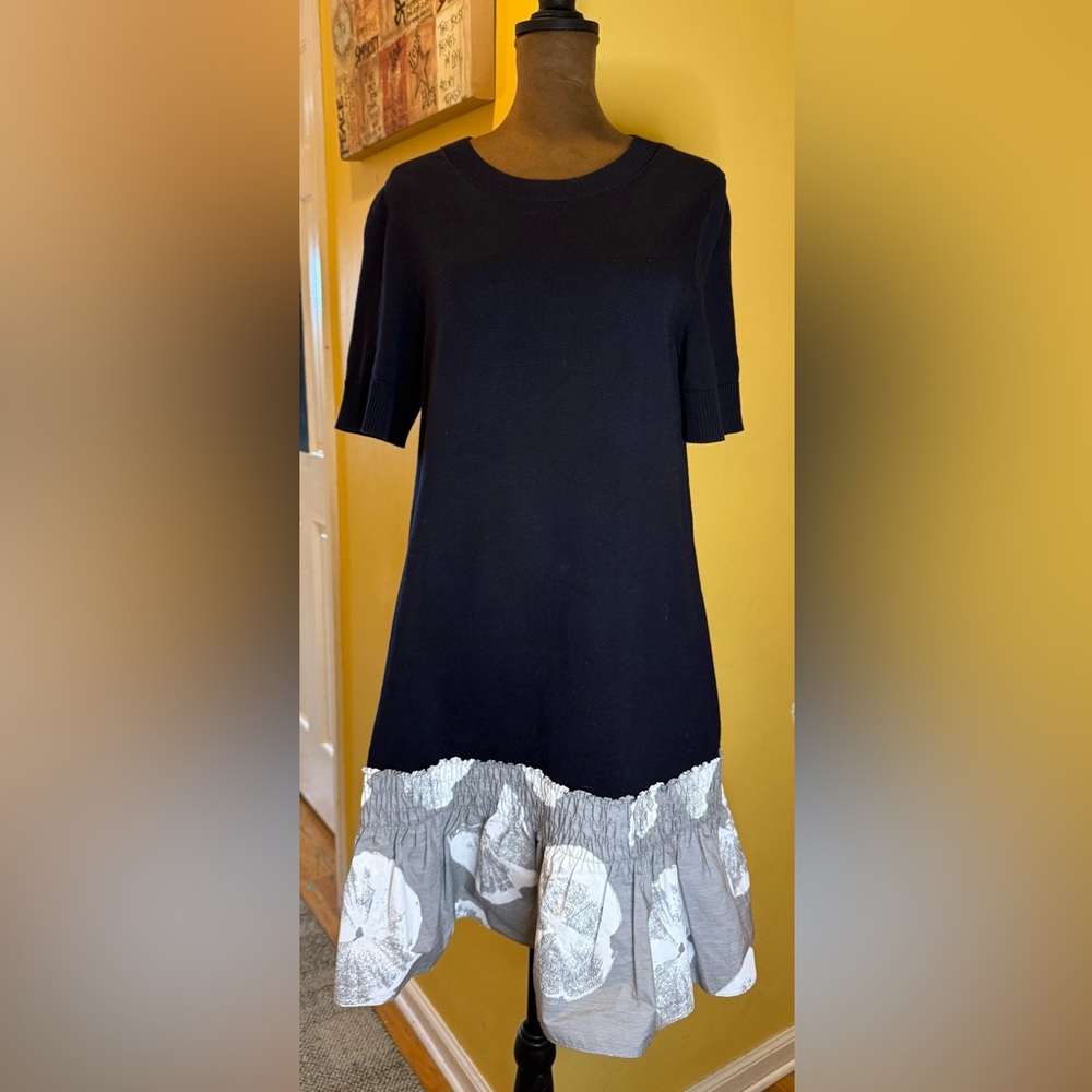 Great COS Navy Blue and White Dress Size XS but will fit S